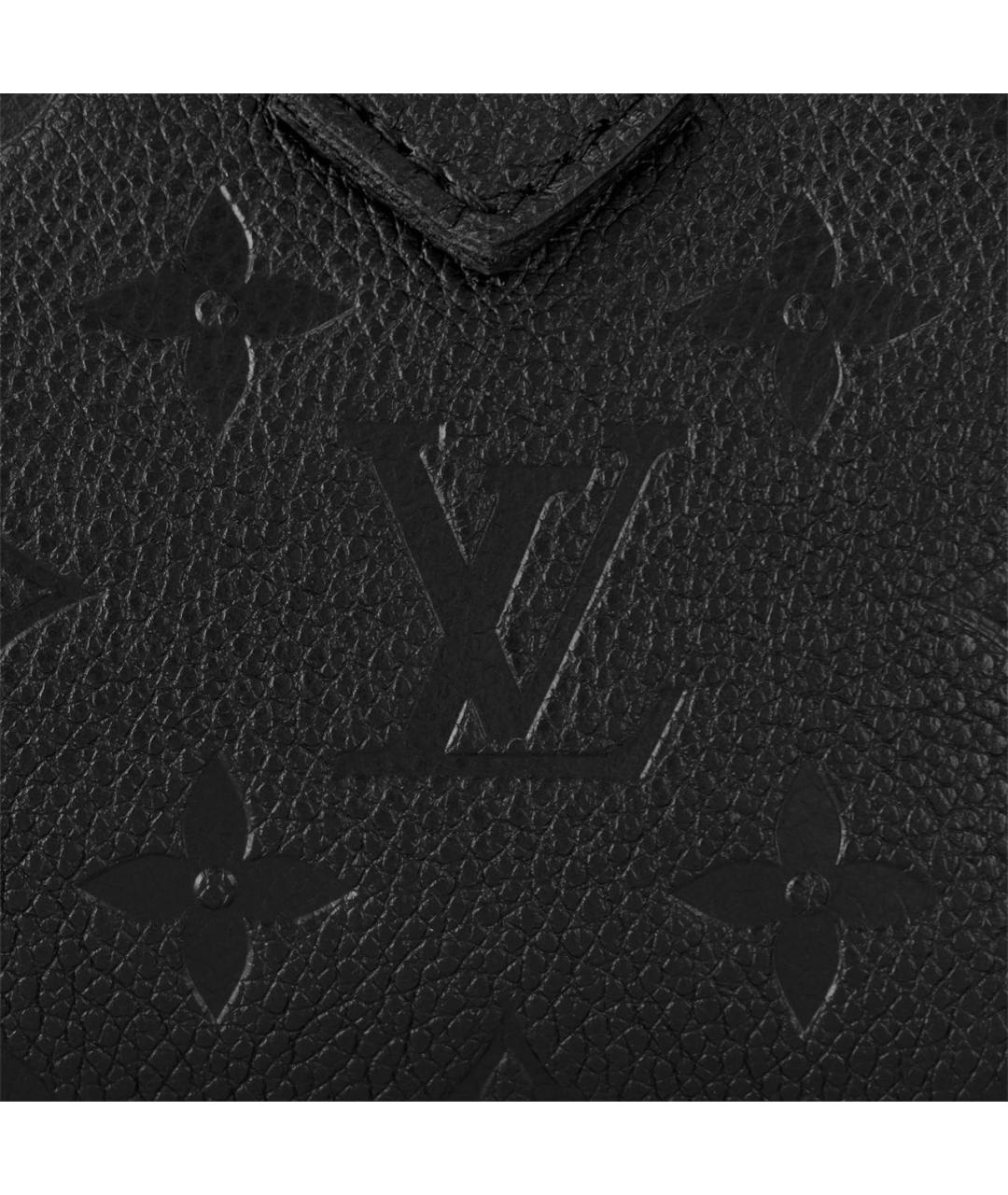 LOUIS VUITTON Черная сумка с короткими ручками, фото 6