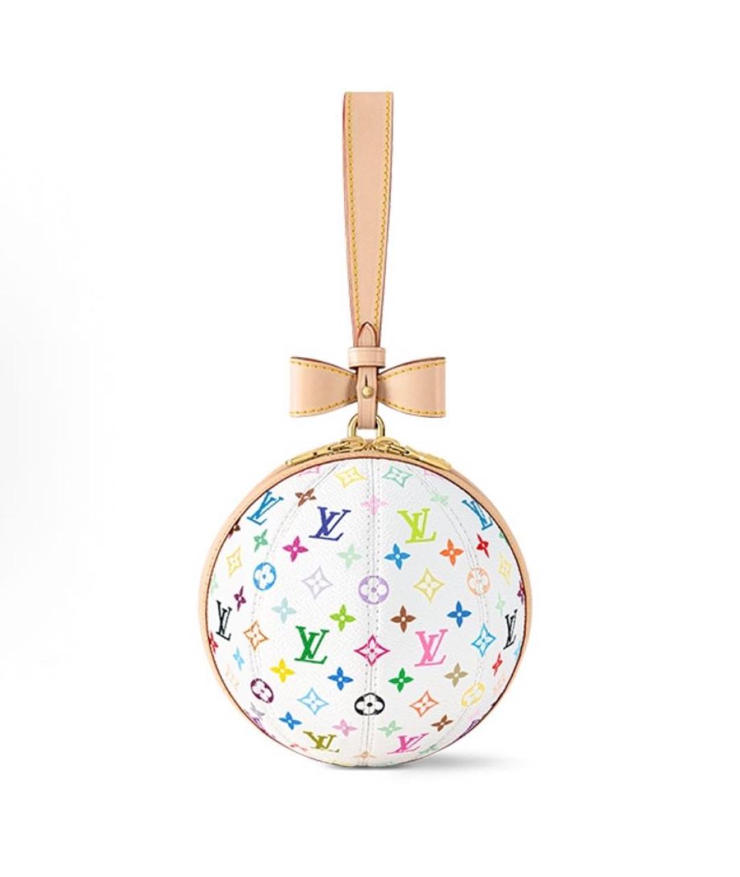 LOUIS VUITTON Белая сумка с короткими ручками, фото 6