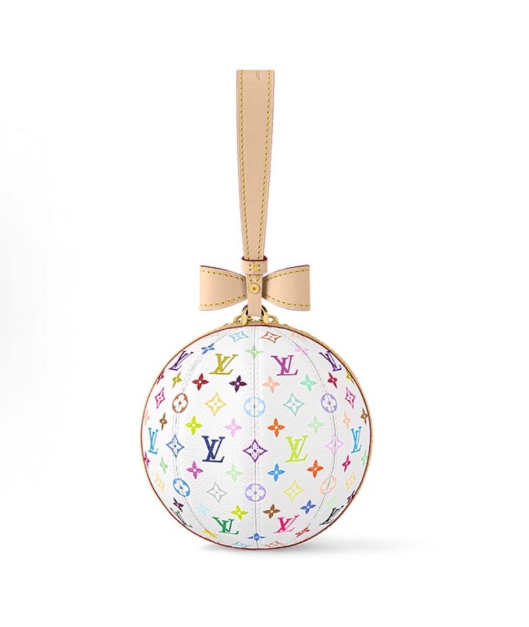 LOUIS VUITTON Белая сумка с короткими ручками, фото 3
