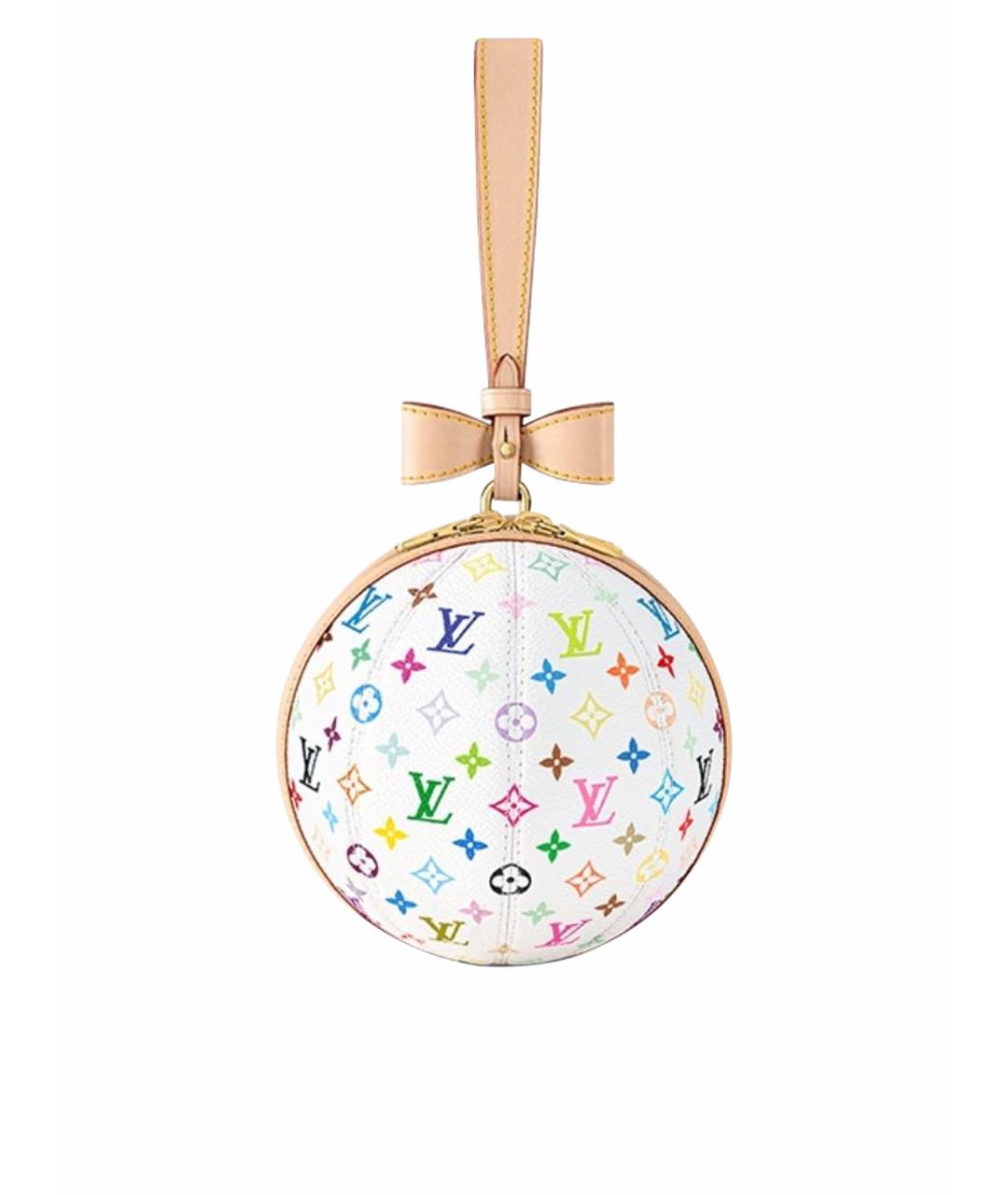 LOUIS VUITTON Белая сумка с короткими ручками, фото 1