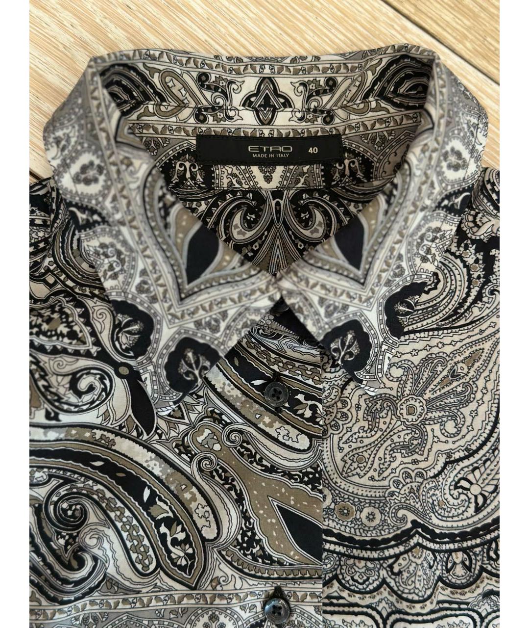 ETRO Хлопковая рубашка, фото 5
