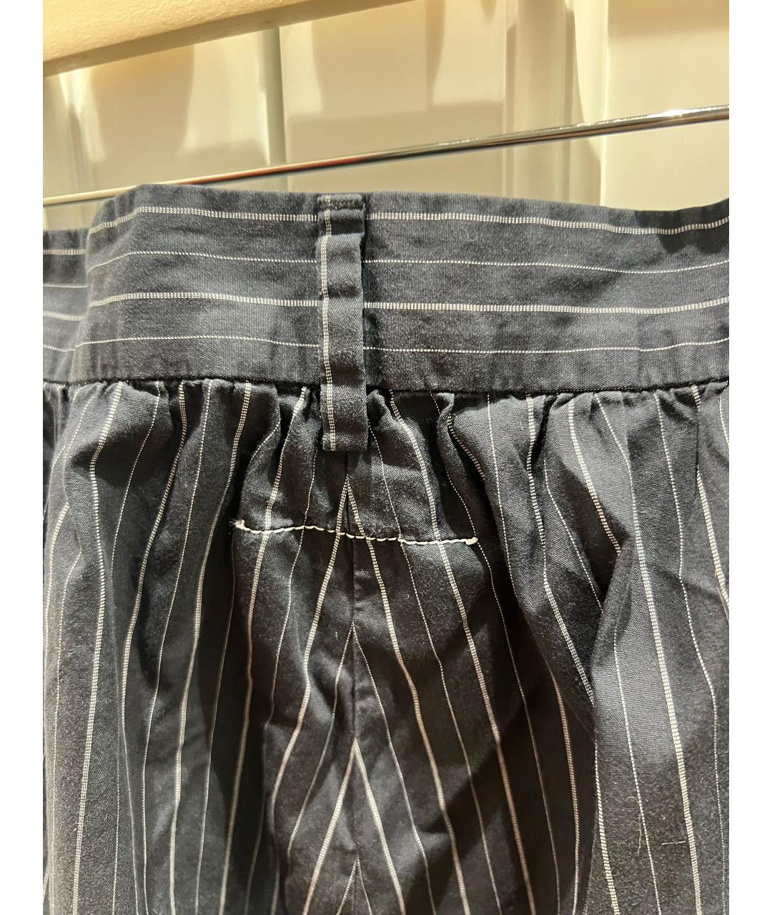 MM6 MAISON MARGIELA Мульти хлопковые брюки широкие, фото 4