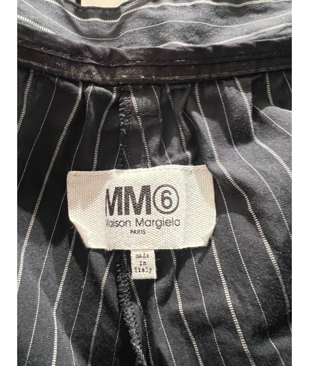 MM6 MAISON MARGIELA Мульти хлопковые брюки широкие, фото 3