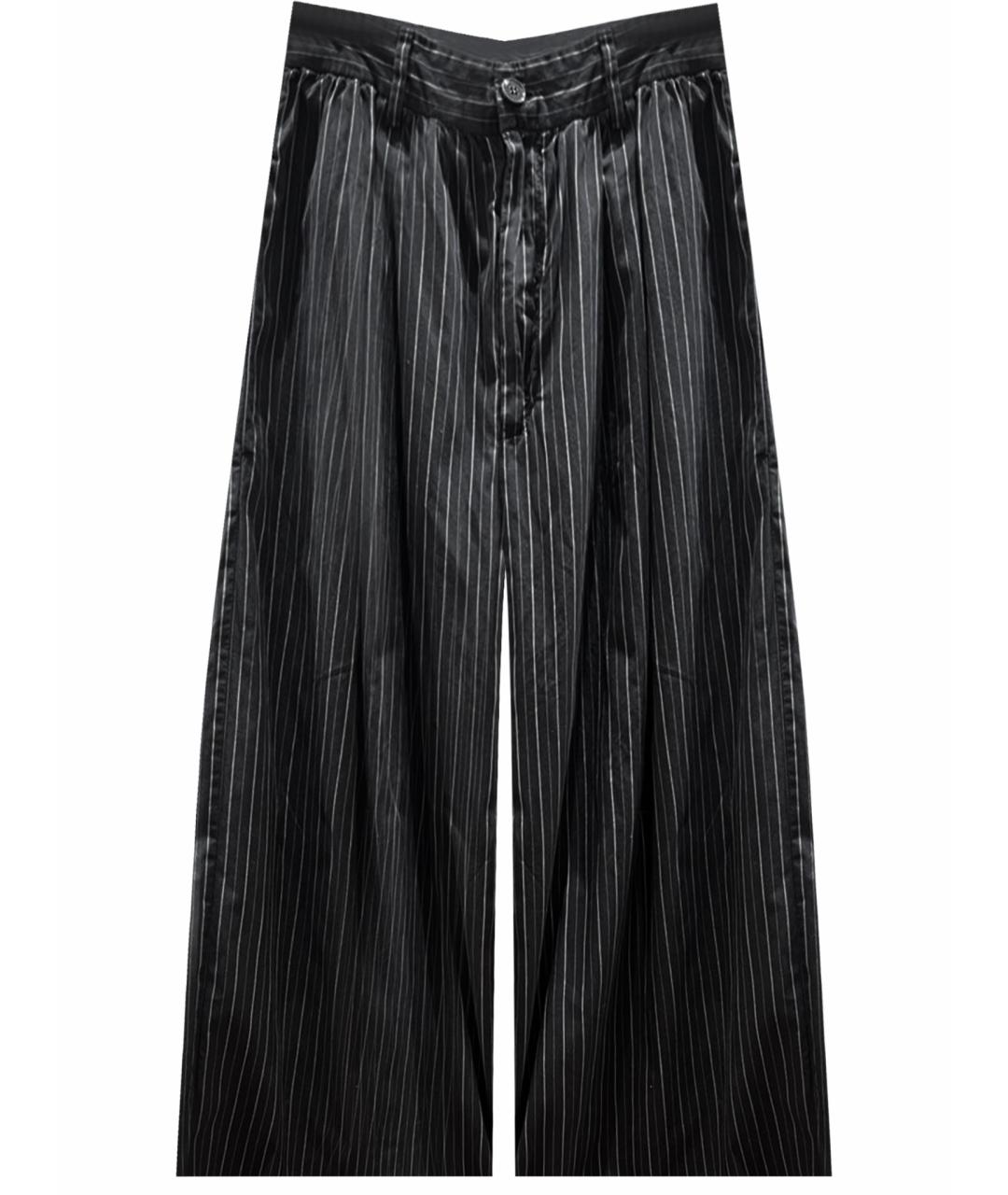 MM6 MAISON MARGIELA Мульти хлопковые брюки широкие, фото 1