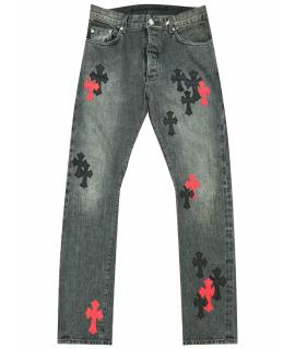 CHROME HEARTS Прямые джинсы
