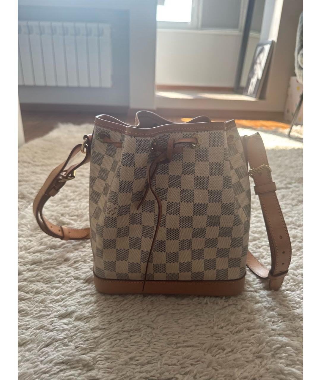 LOUIS VUITTON Белая сумка через плечо, фото 6