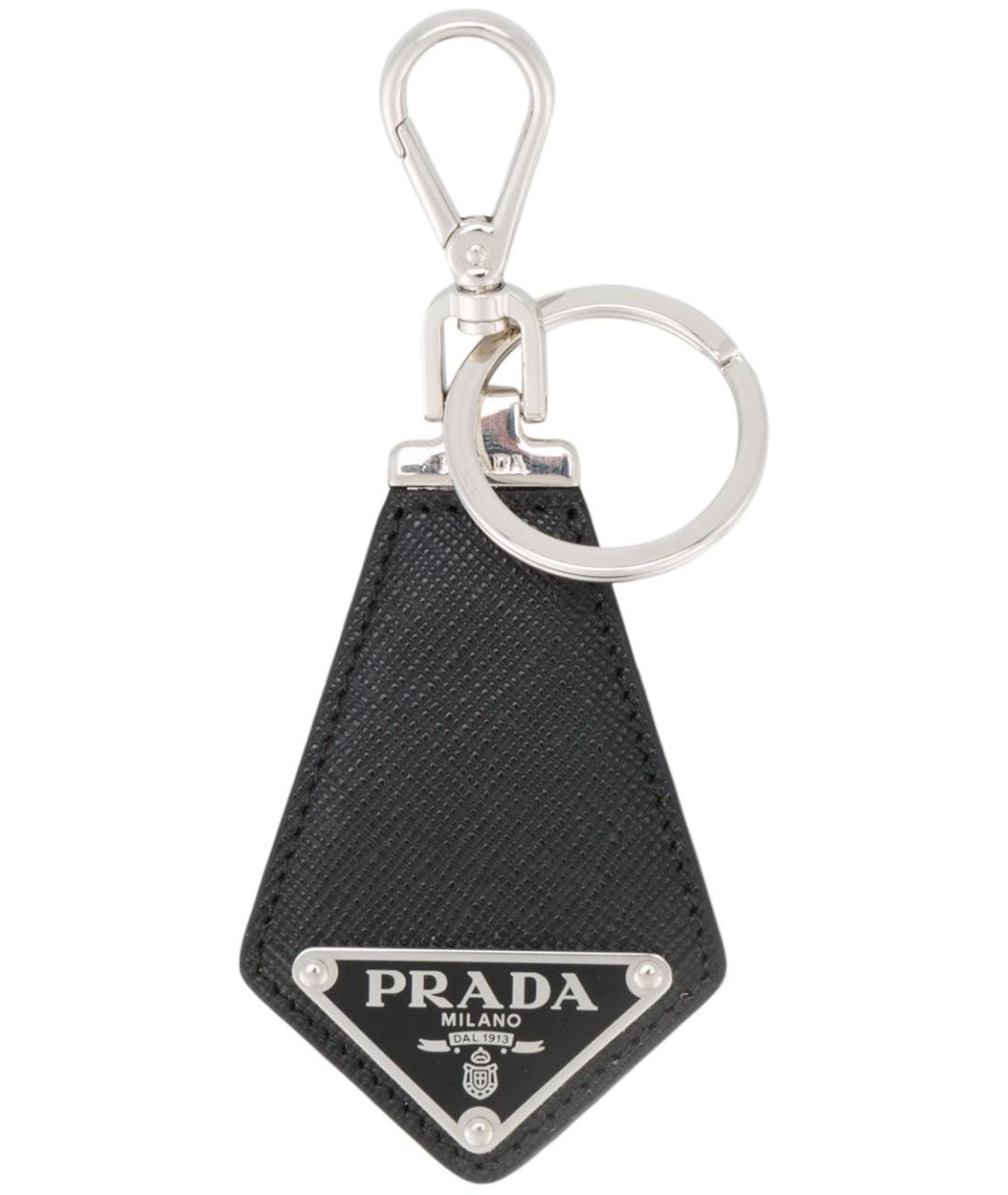 PRADA Черный брелок, фото 1