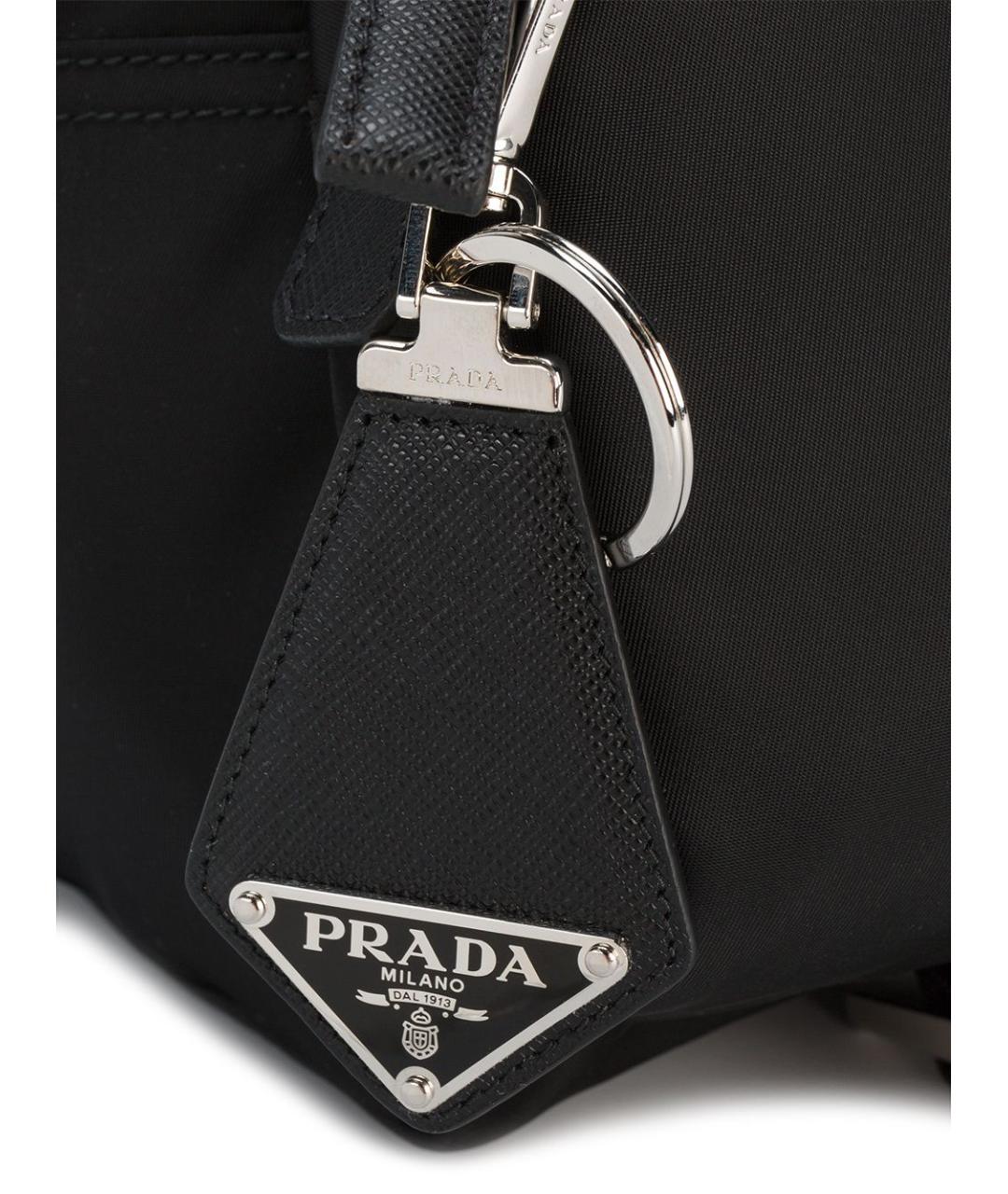 PRADA Черный брелок, фото 2