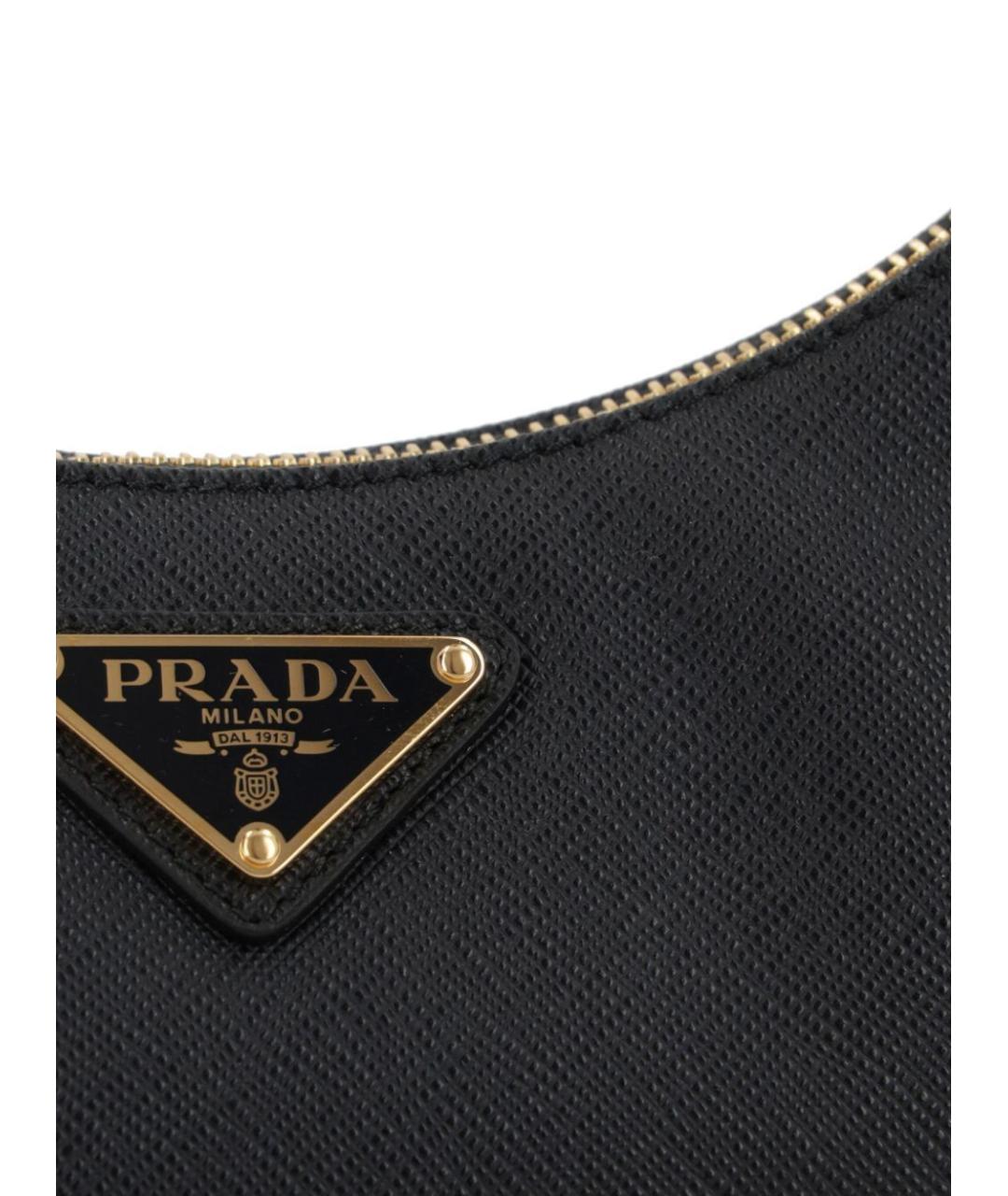 PRADA Черная сумка через плечо, фото 3
