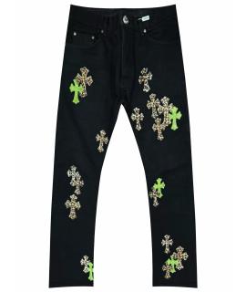 CHROME HEARTS Прямые джинсы