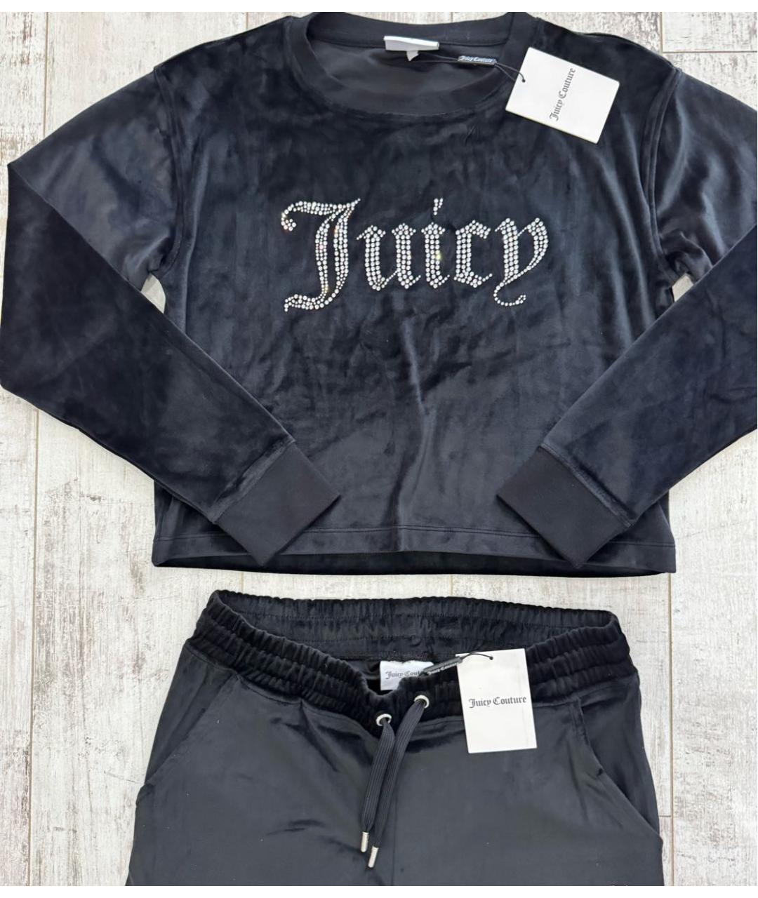 JUICY COUTURE Черный полиэстеровый костюм с брюками, фото 2