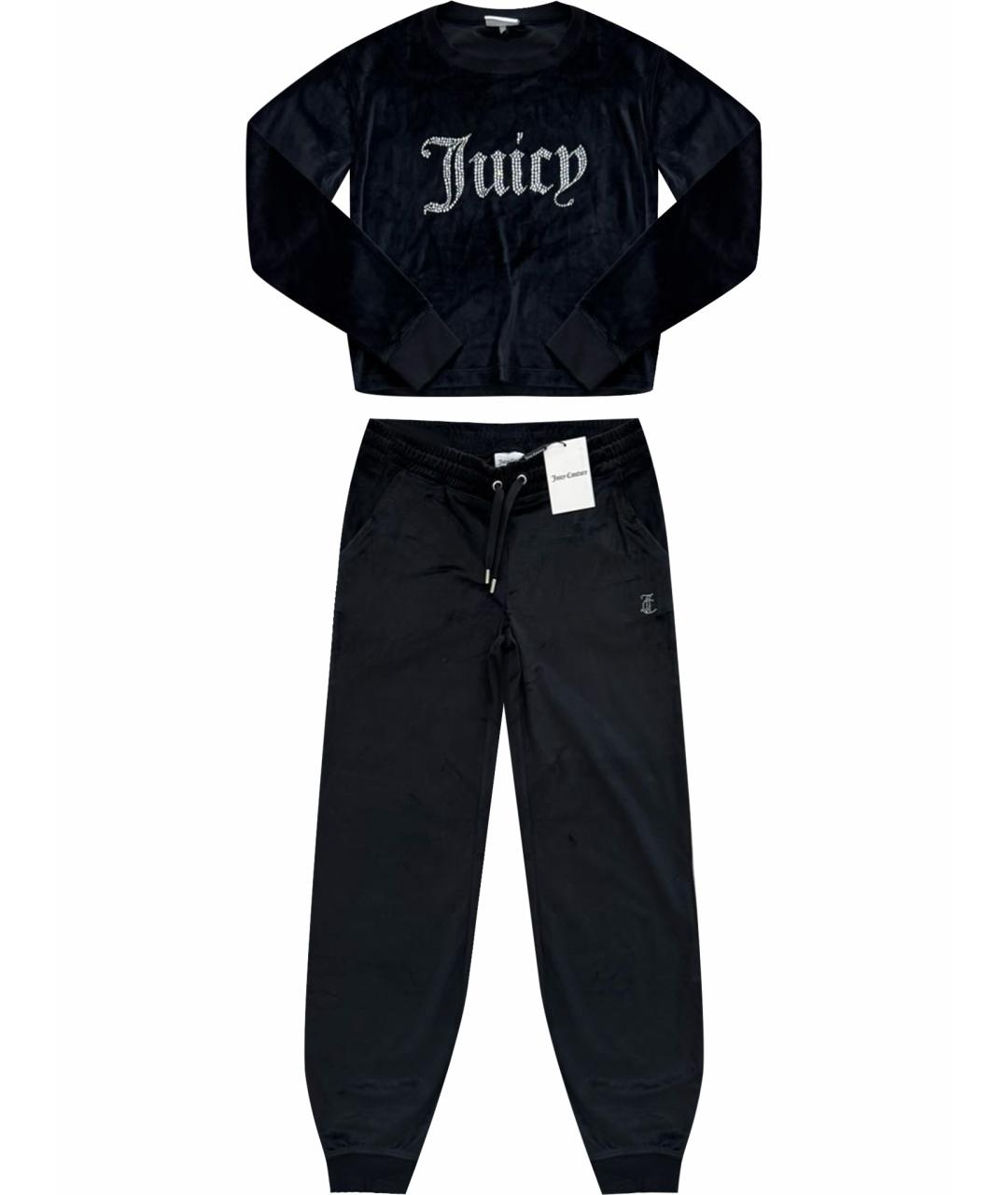 JUICY COUTURE Черный полиэстеровый костюм с брюками, фото 1