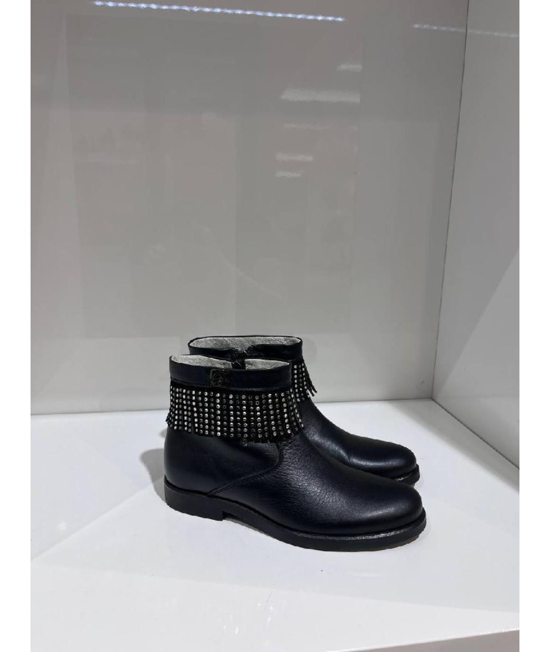 BLUMARINE Черные ботинки, фото 3