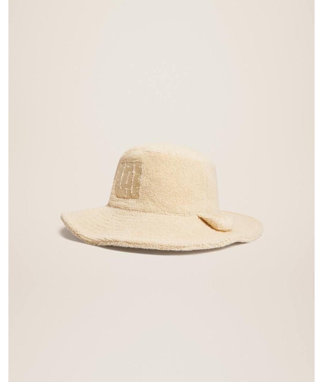 JACQUEMUS Бежевая хлопковая панама, фото 2