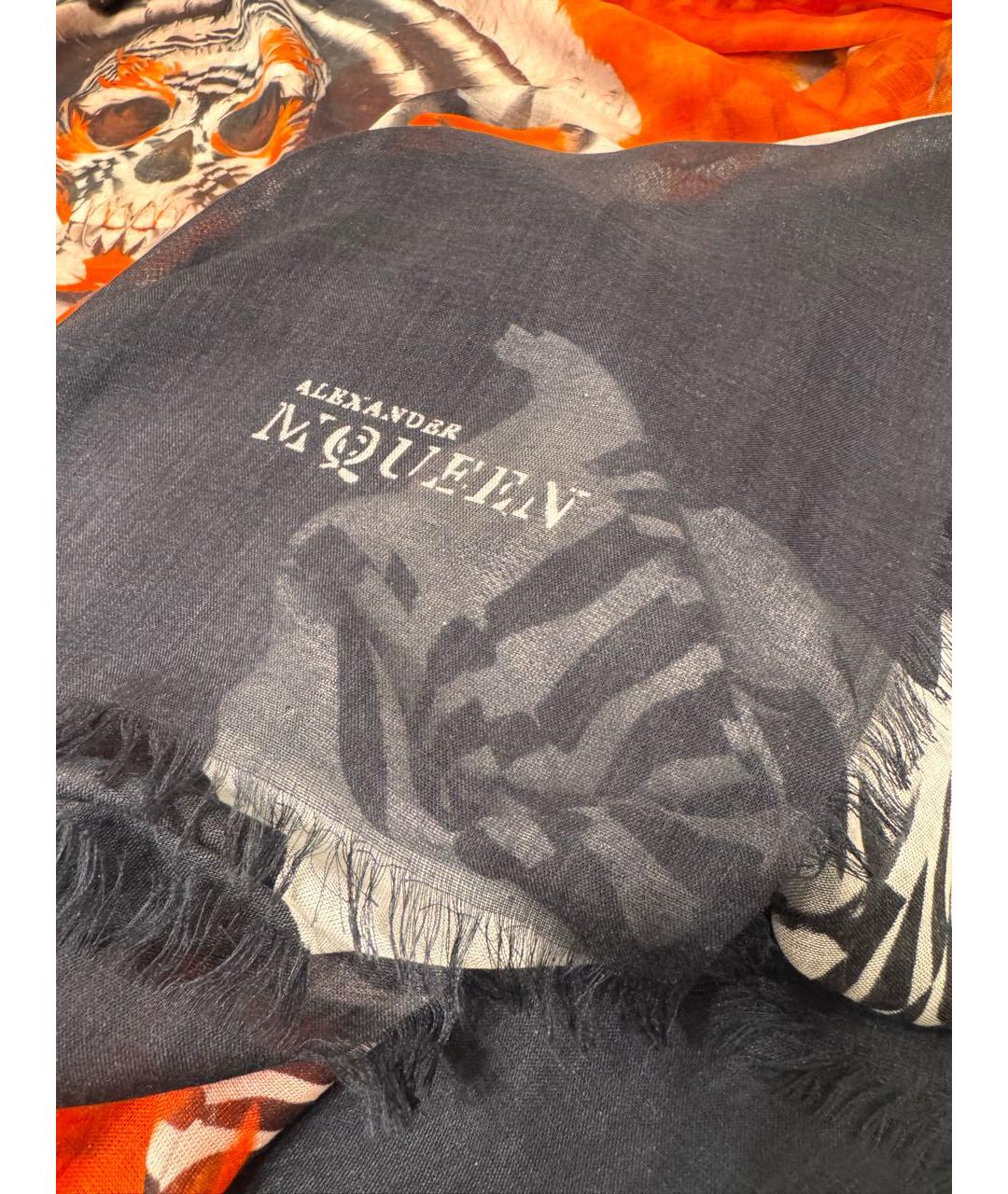 ALEXANDER MCQUEEN Мульти платок, фото 5
