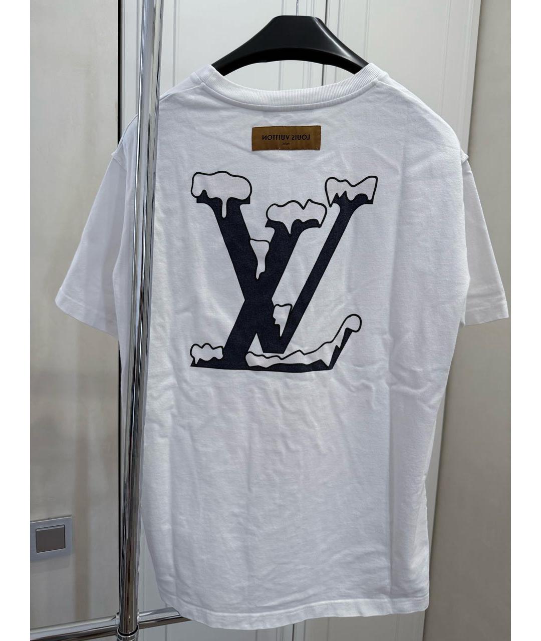 LOUIS VUITTON Белая футболка, фото 2