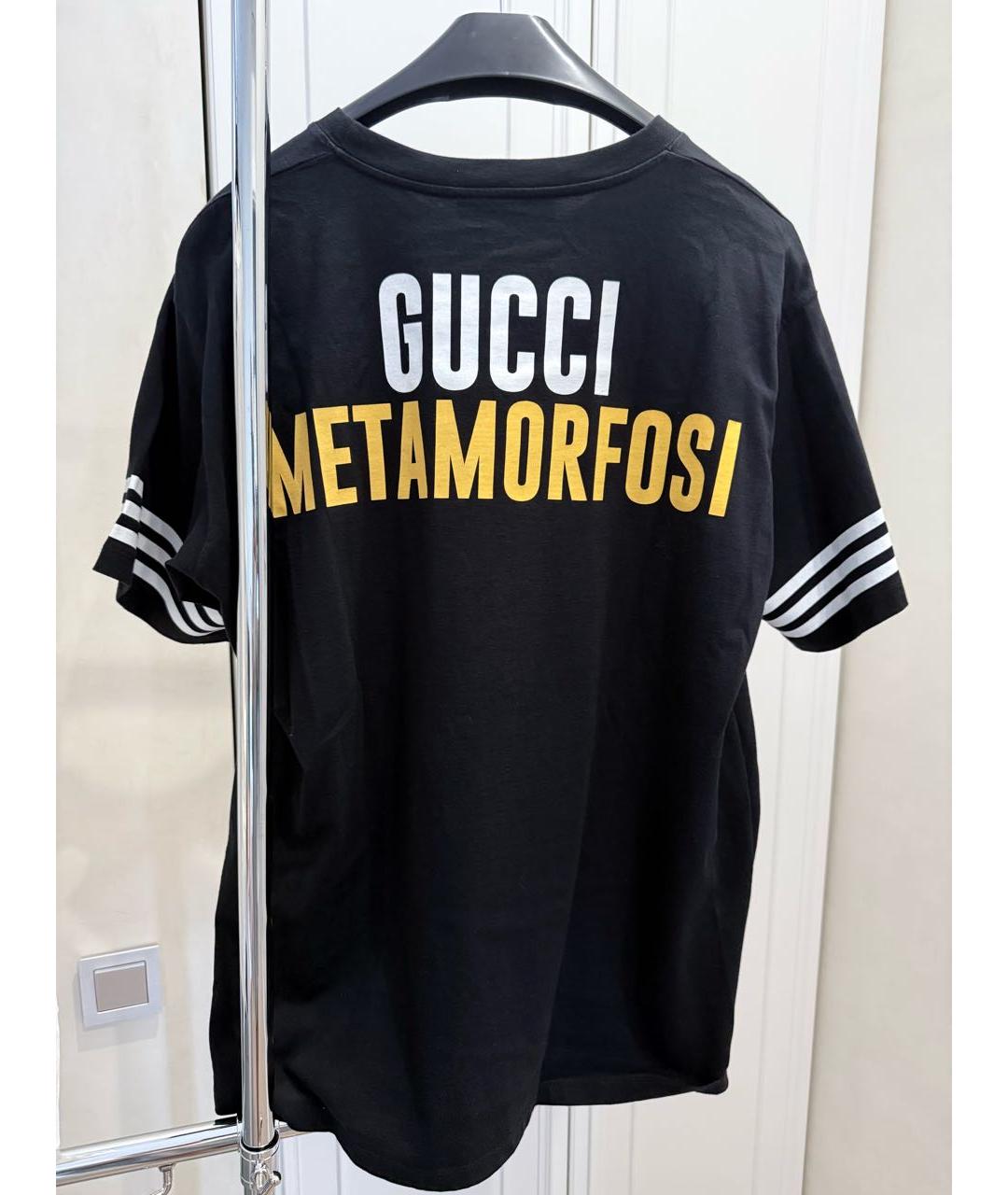 GUCCI Черная футболка, фото 2