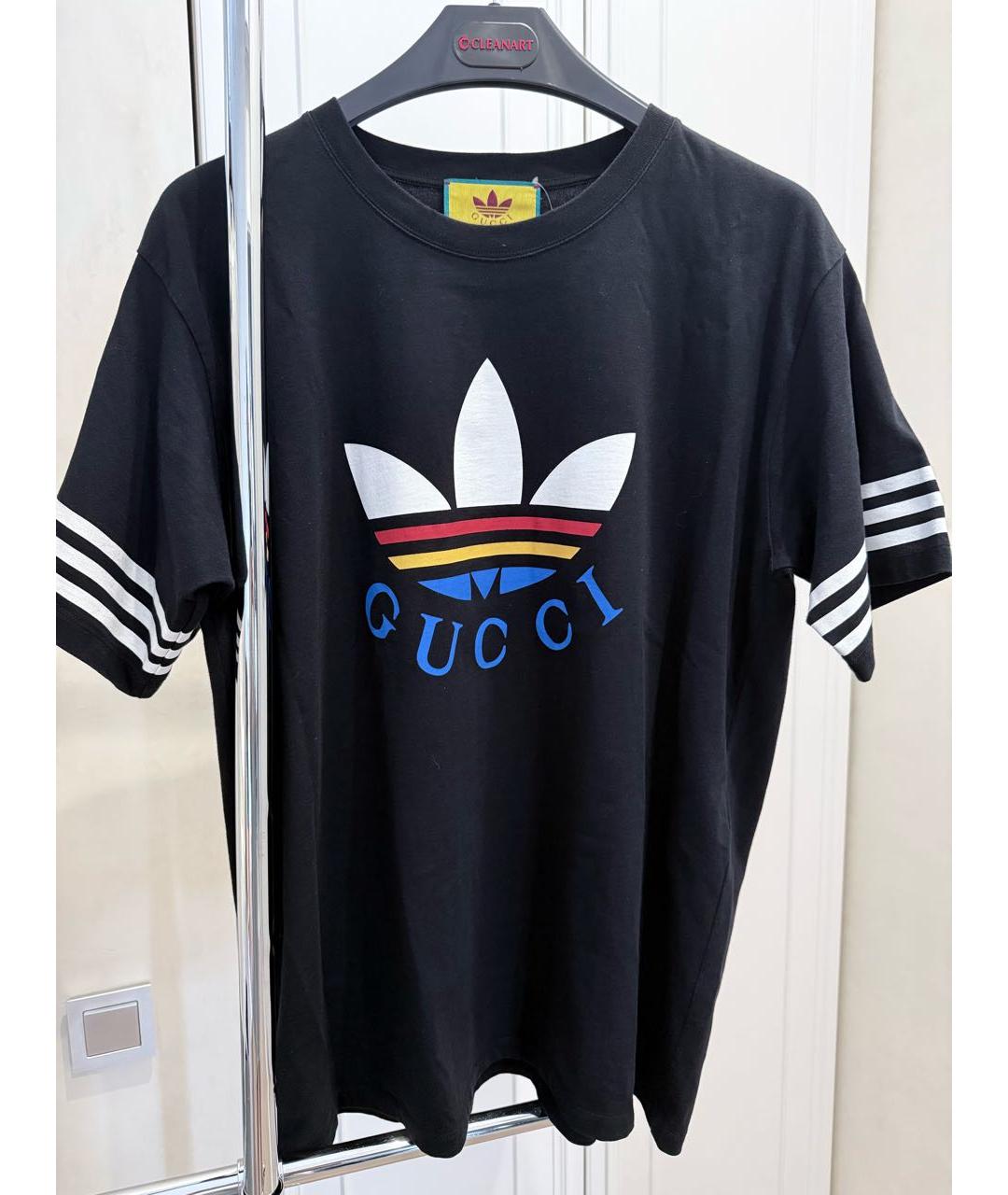 GUCCI Черная футболка, фото 7