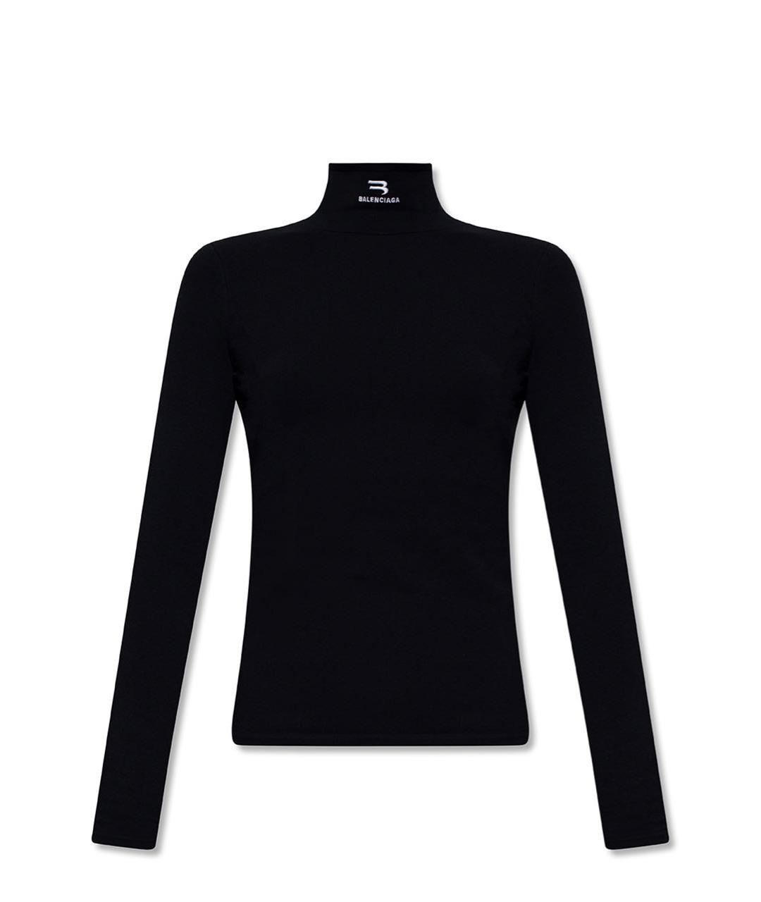 BALENCIAGA Черная водолазка, фото 6