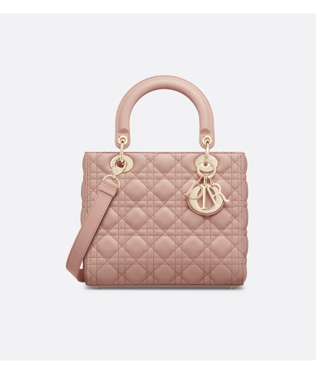 CHRISTIAN DIOR Бежевая кожаная сумка с короткими ручками, фото 10