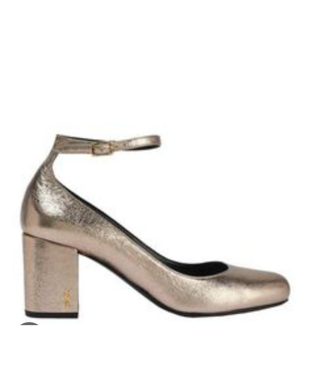 SAINT LAURENT Кожаные туфли, фото 7