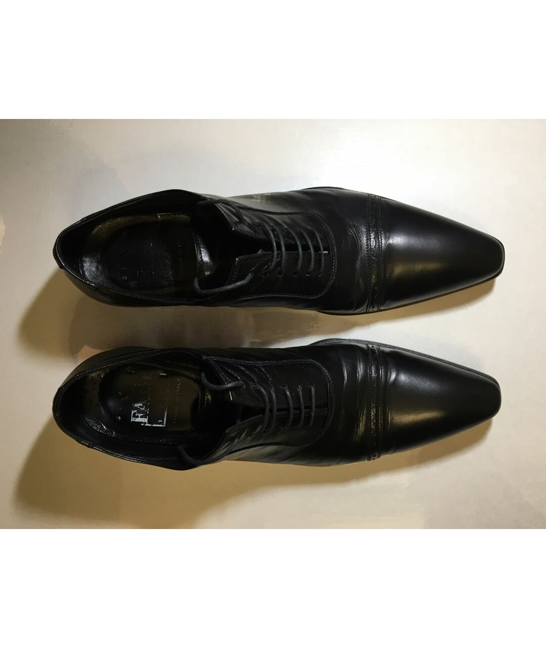 FABI Черные кожаные туфли, фото 3