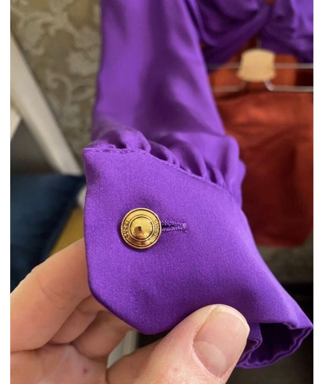 GUCCI Мульти шелковое вечернее платье, фото 3