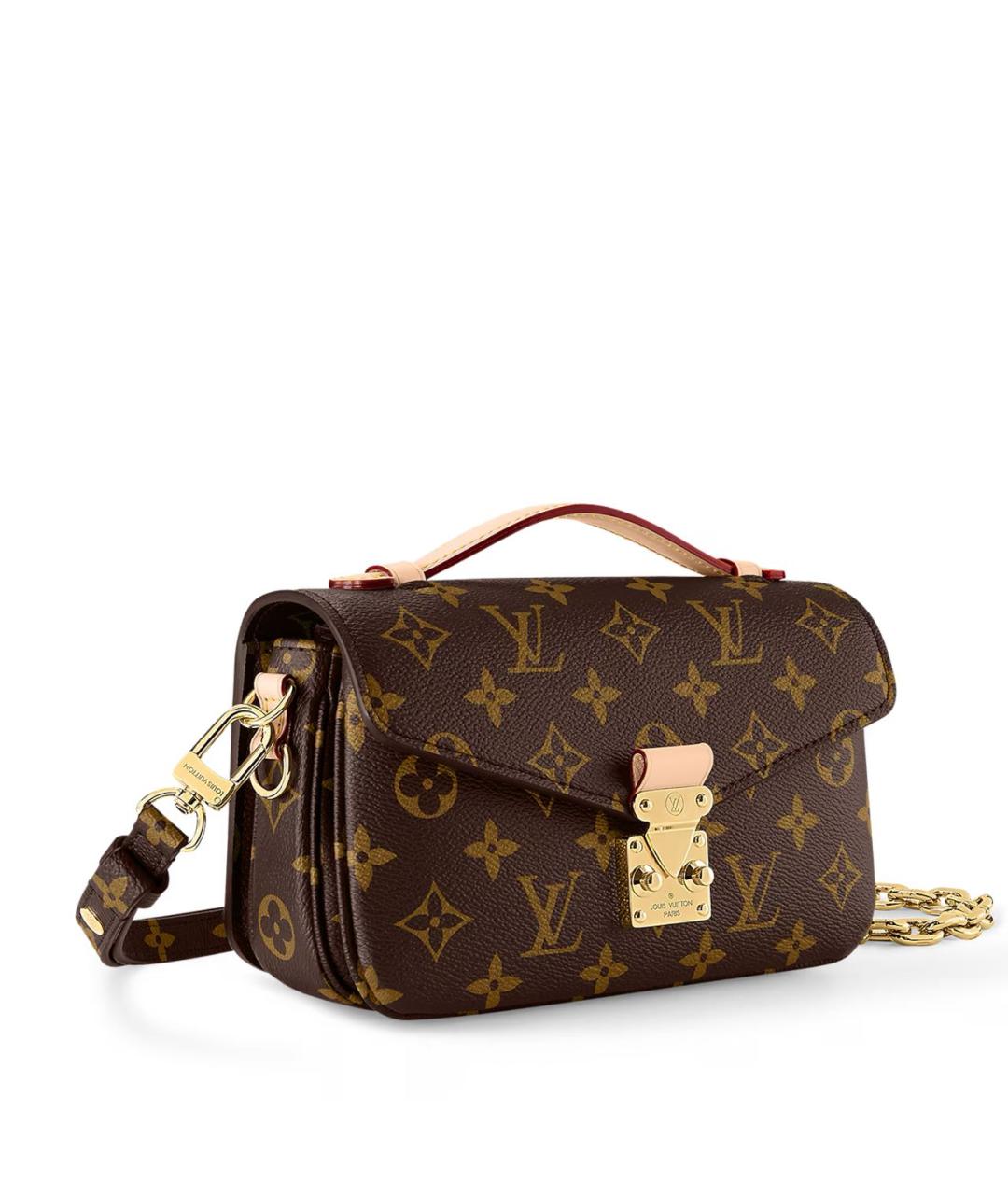 LOUIS VUITTON Коричневая сумка через плечо, фото 2