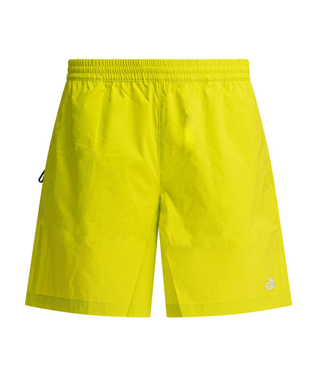 THE NORTH FACE Зеленые полиамидовые шорты, фото 1