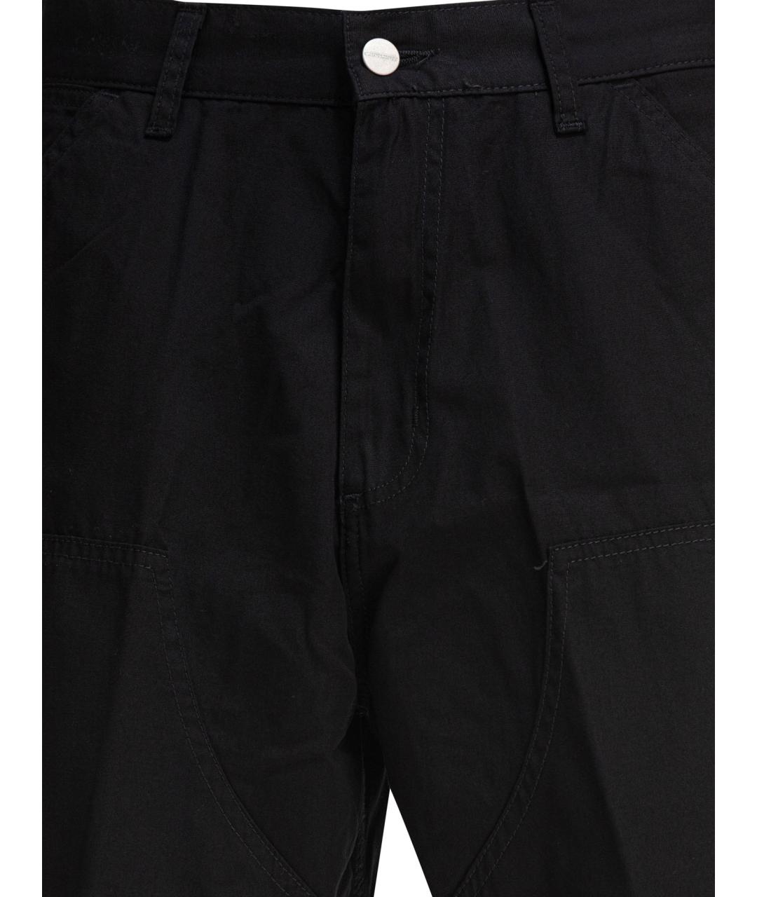 CARHARTT WIP Черные хлопковые шорты, фото 3