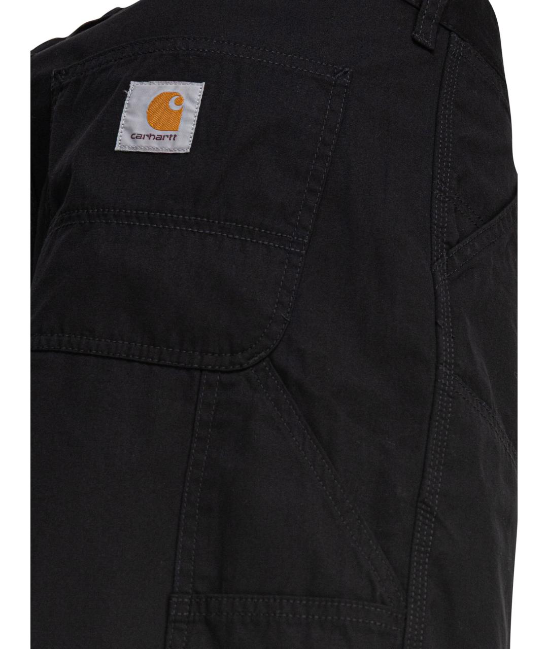 CARHARTT WIP Черные хлопковые шорты, фото 4
