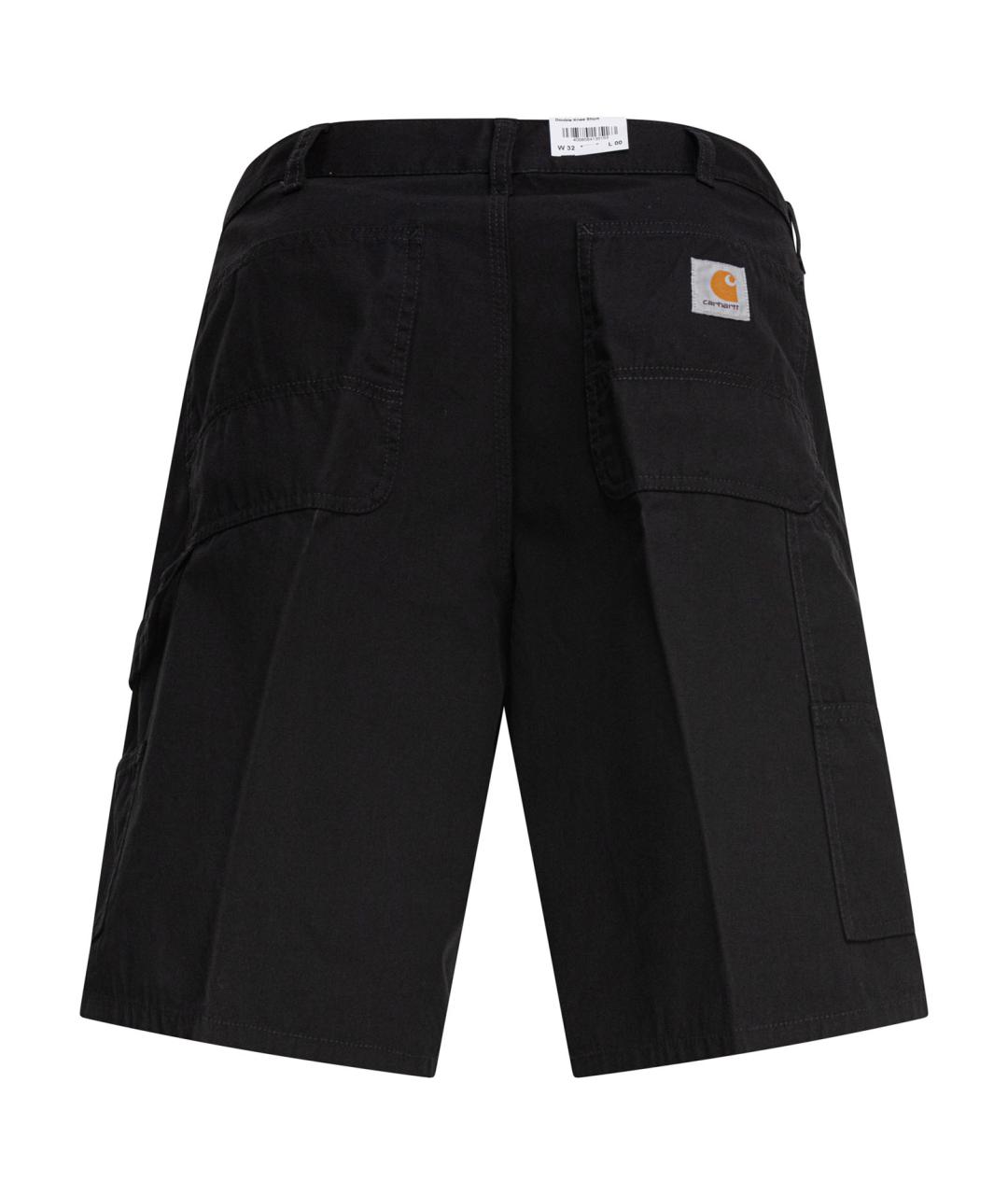 CARHARTT WIP Черные хлопковые шорты, фото 2