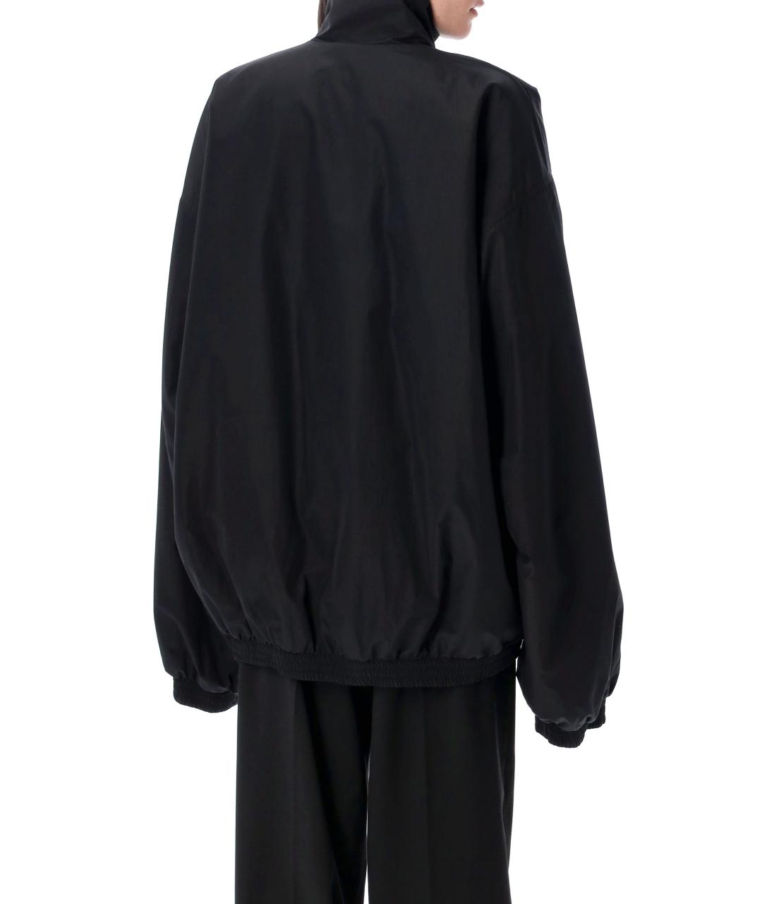 BALENCIAGA Черная полиэстеровая куртка, фото 2