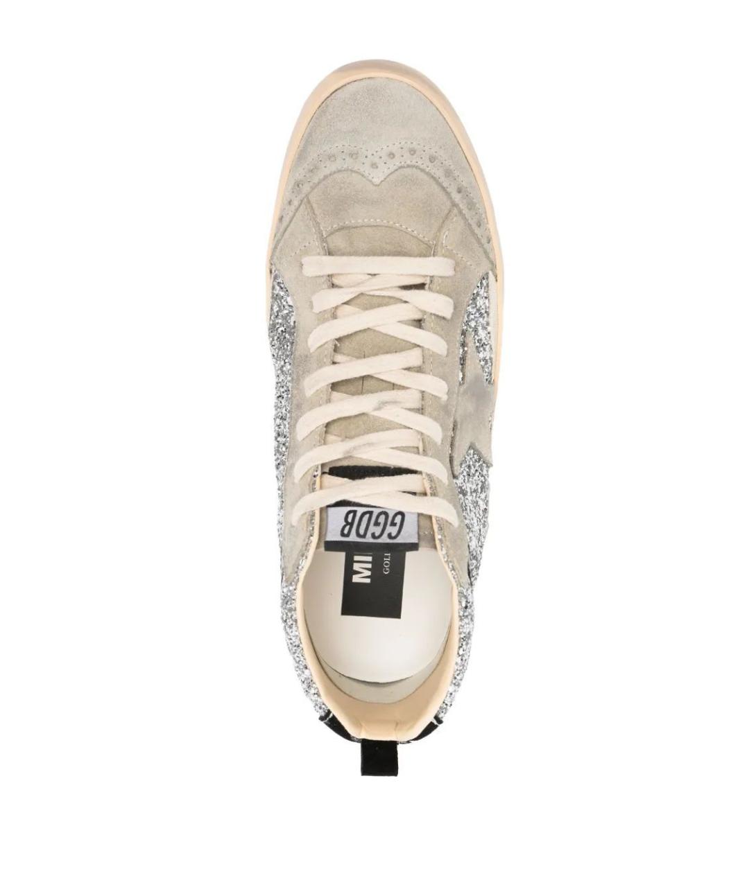 GOLDEN GOOSE DELUXE BRAND Серебряные кеды, фото 4