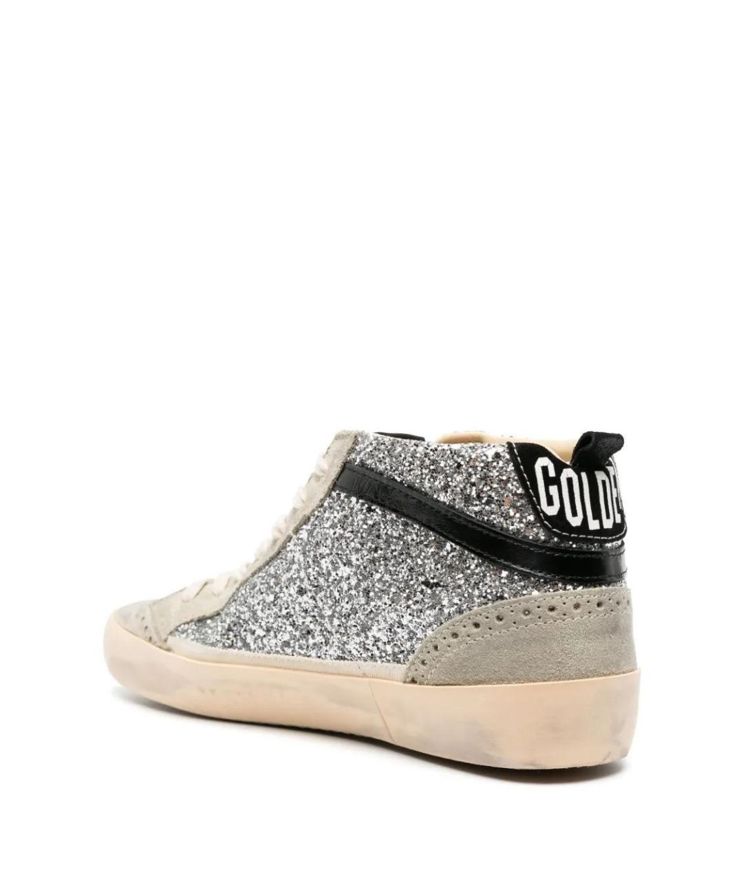 GOLDEN GOOSE DELUXE BRAND Серебряные кеды, фото 3