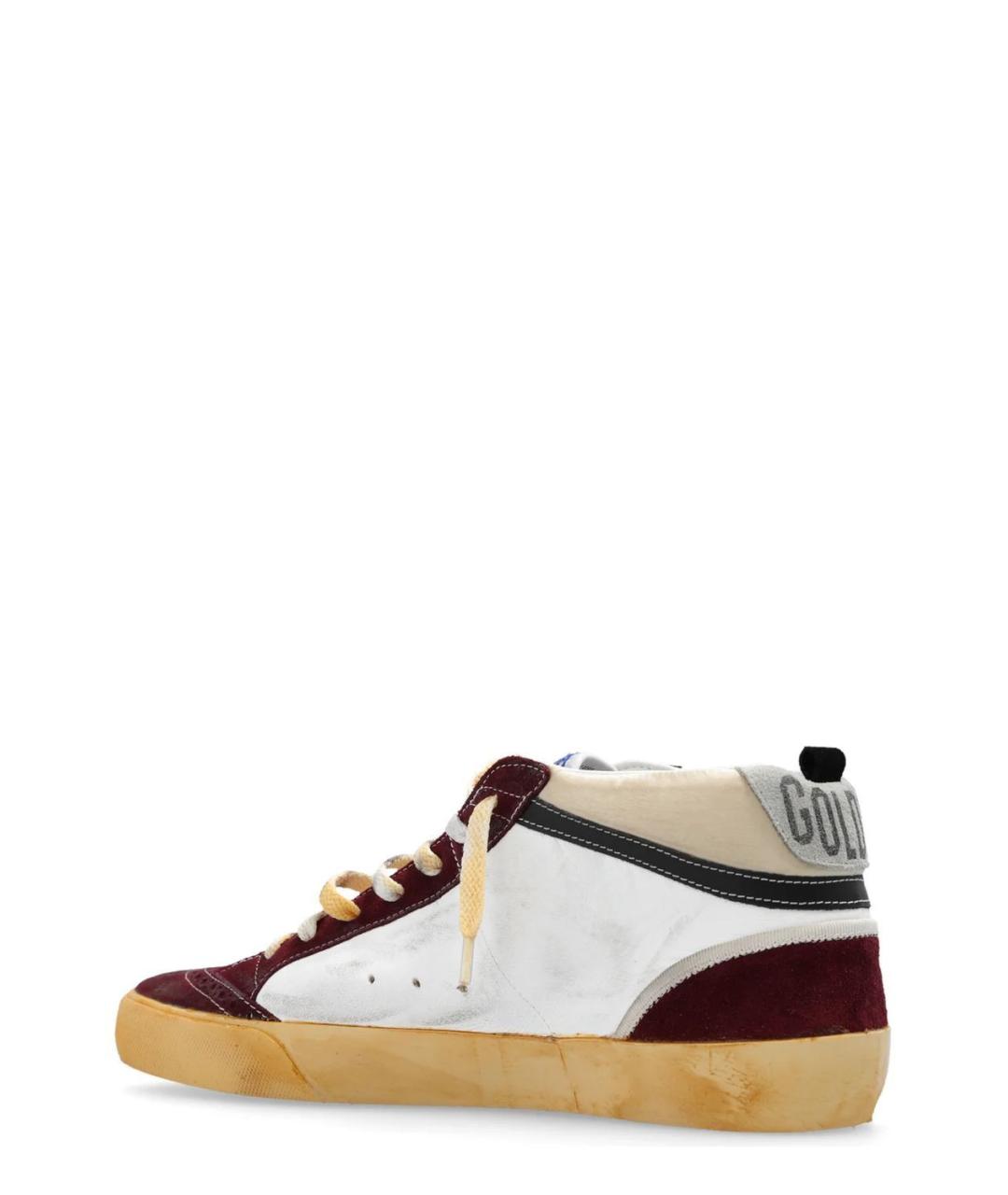 GOLDEN GOOSE DELUXE BRAND Мульти кожаные высокие кроссовки / кеды, фото 3