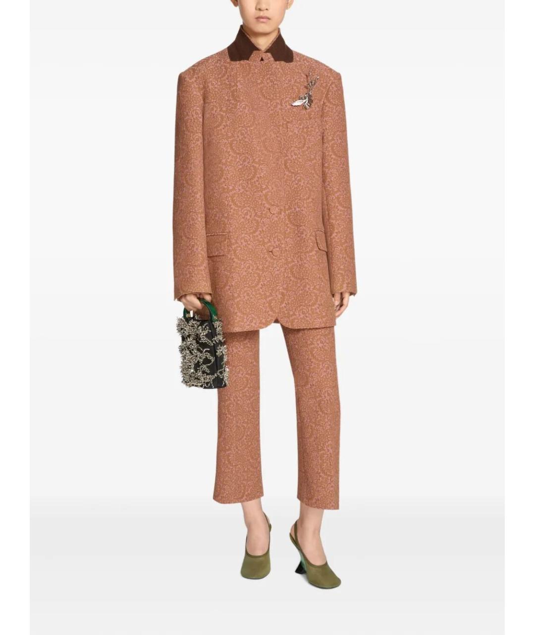 DRIES VAN NOTEN Черная синтетическая сумка с короткими ручками, фото 2