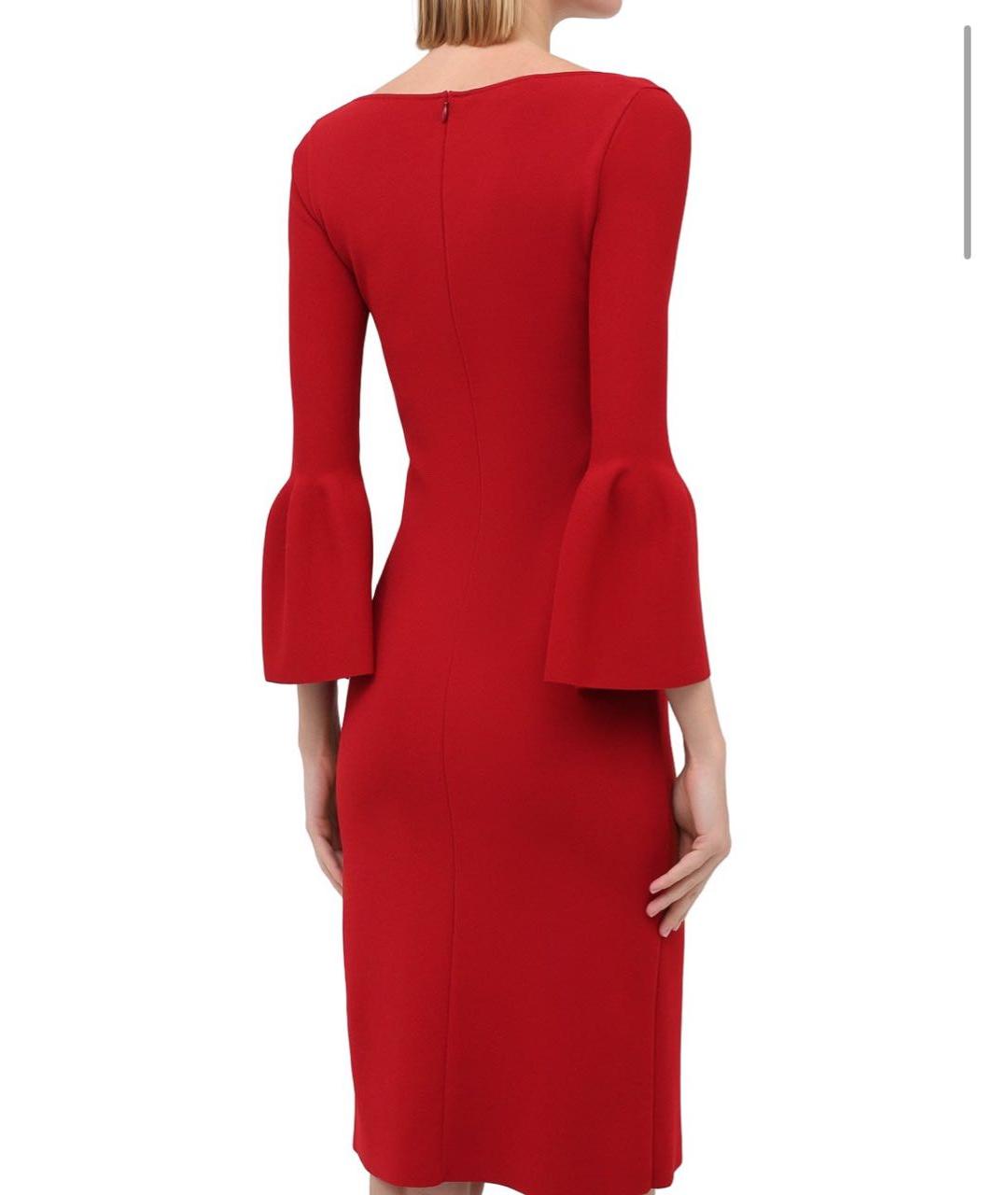 STELLA MCCARTNEY Красное вискозное коктейльное платье, фото 3