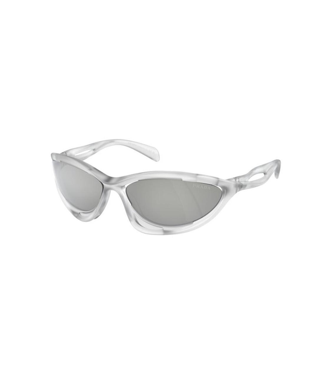 PRADA Серебряные солнцезащитные очки, фото 1