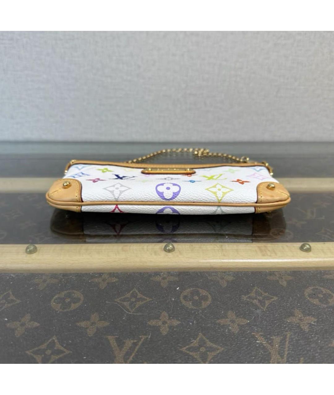 LOUIS VUITTON Белая сумка с короткими ручками, фото 5