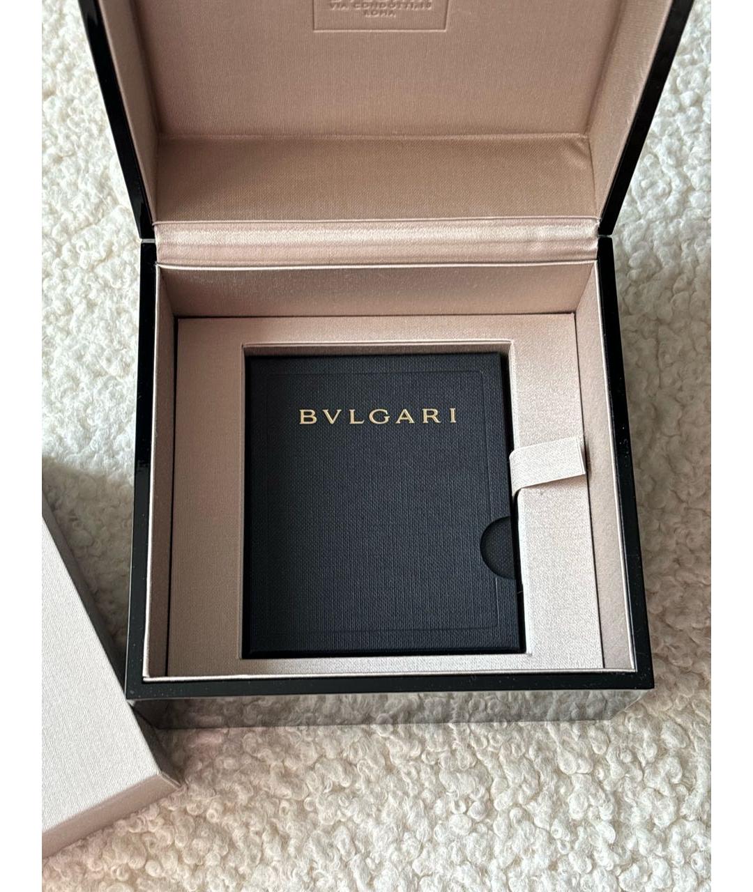 BVLGARI Черные часы, фото 6