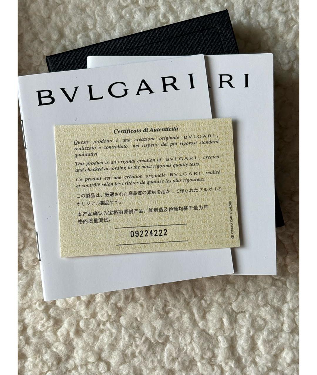 BVLGARI Черные часы, фото 7