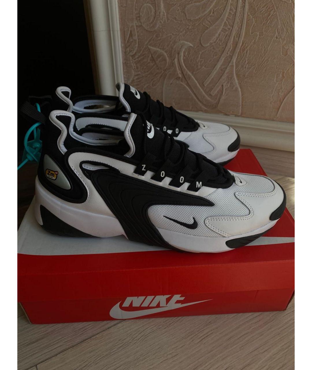 NIKE Белые низкие кроссовки / кеды, фото 2