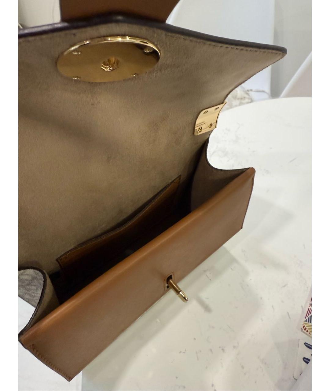 MICHAEL KORS Белая сумка через плечо из искусственной кожи, фото 4