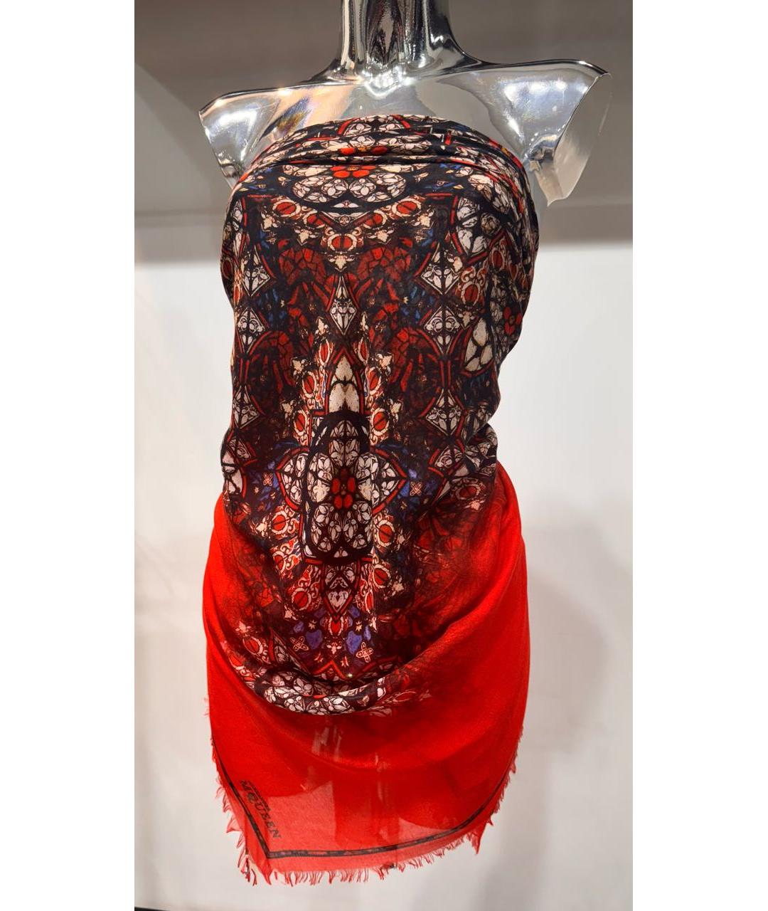 ALEXANDER MCQUEEN Мульти платок, фото 6