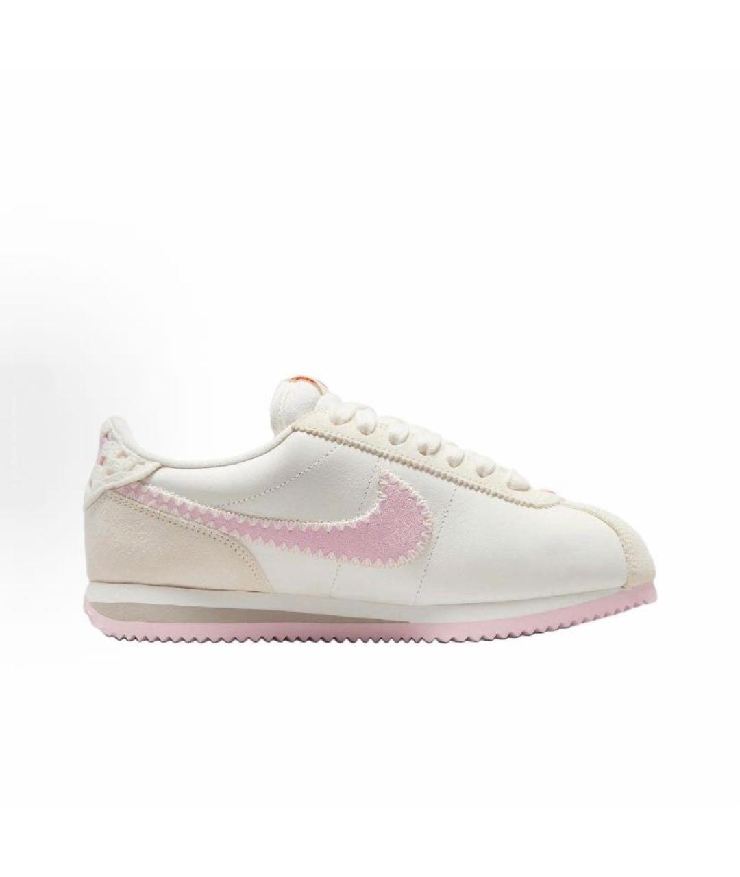 NIKE Белые кеды из искусственной кожи, фото 5
