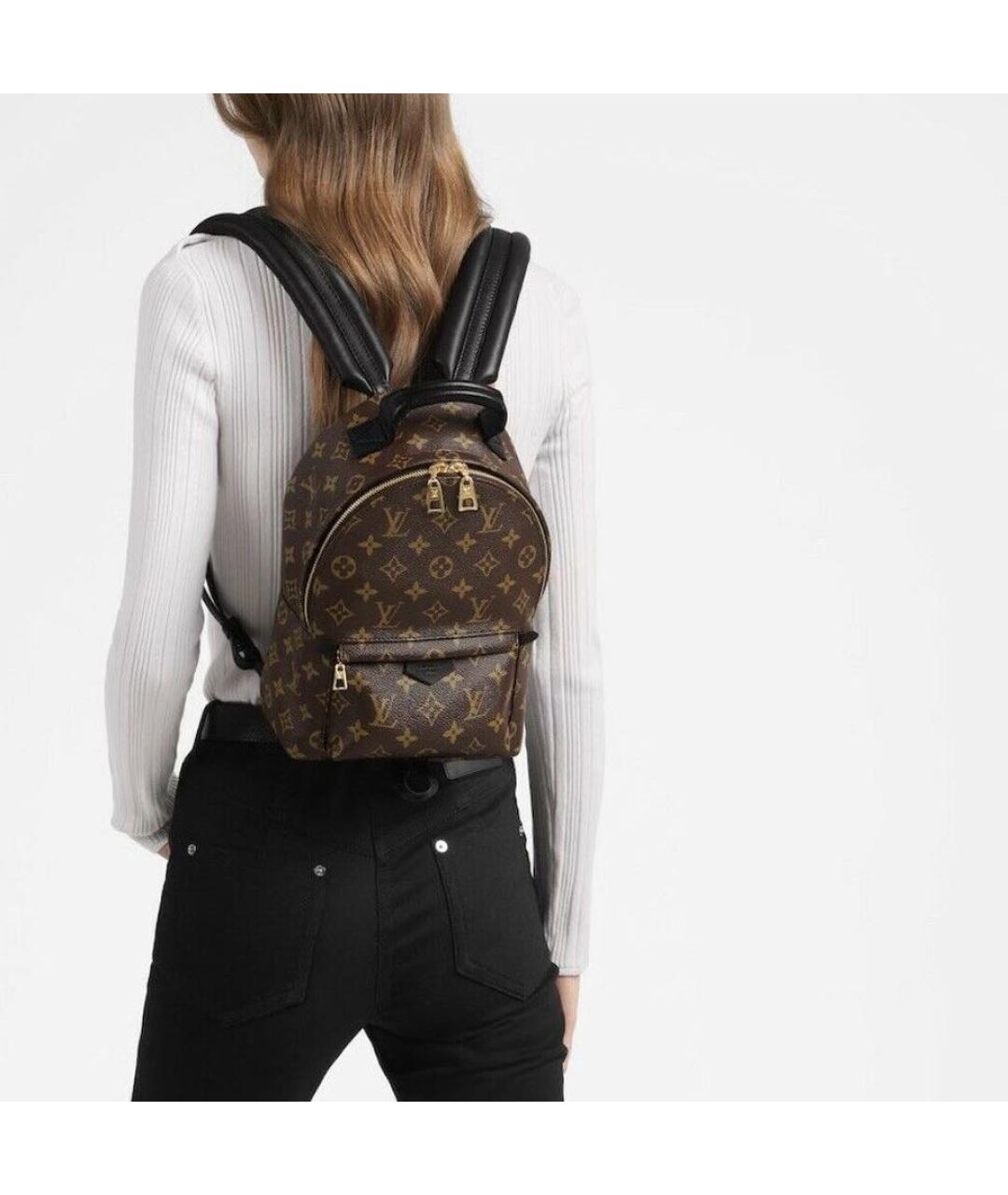 LOUIS VUITTON Коричневый рюкзак, фото 3