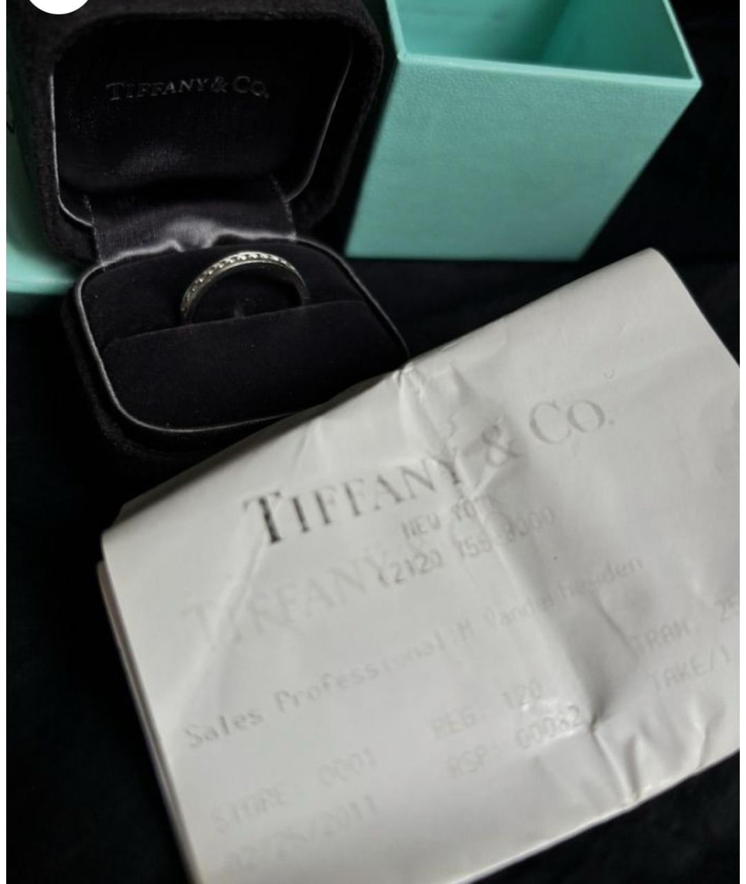 TIFFANY&CO Платиновое кольцо, фото 4