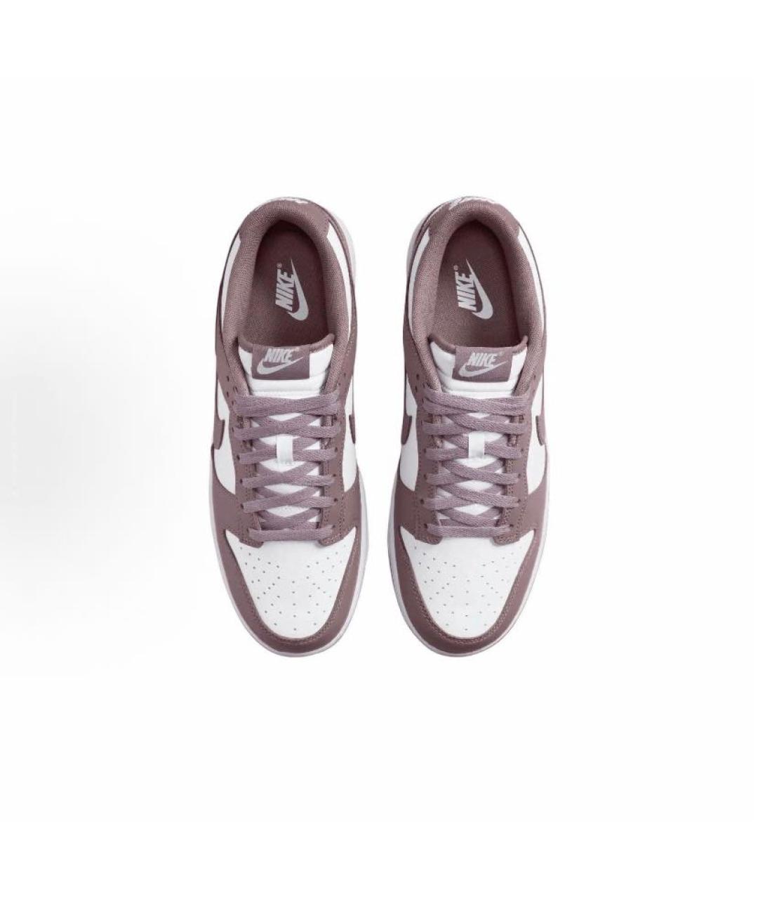 NIKE Фиолетовые кеды из искусственной кожи, фото 3