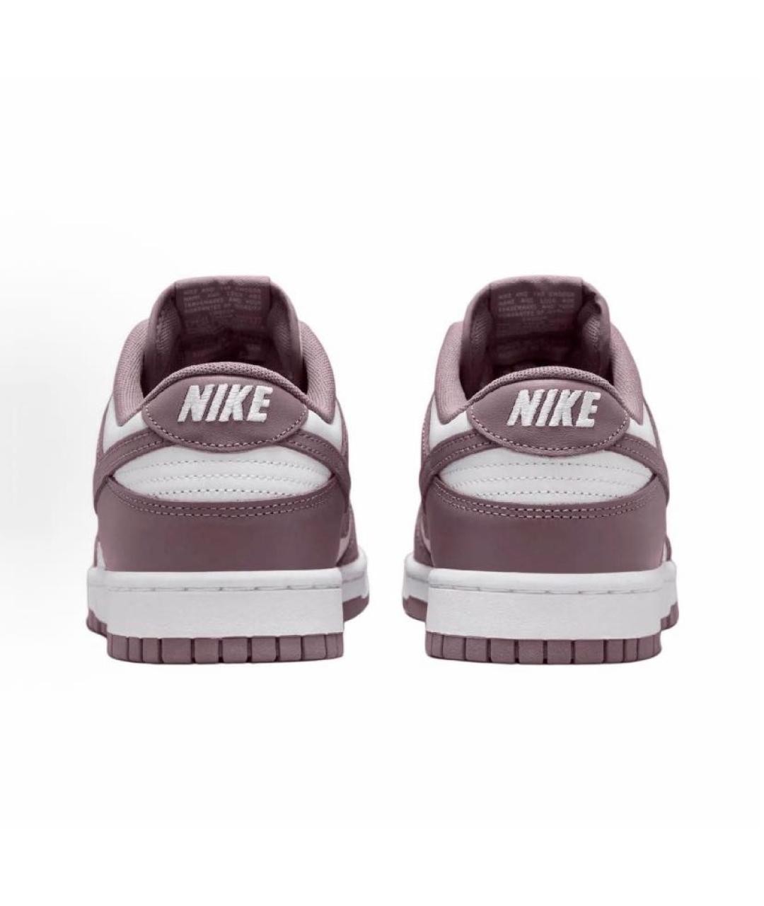 NIKE Фиолетовые кеды из искусственной кожи, фото 4